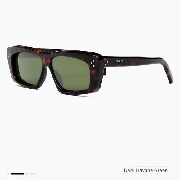 CELINE
Bold 3 Dots 57MM Rectangular Sunglasses
Dark Havana - Picture 2 of 8